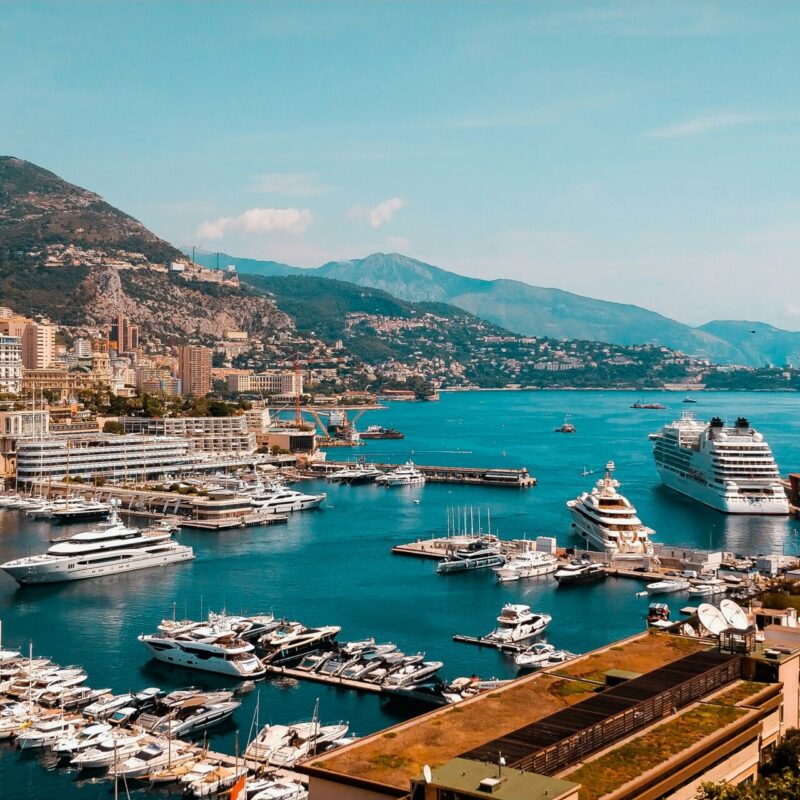 Monaco sadamavaade tootefotograafia asukoht
